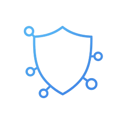 Anti-bot protection systems icon - prevent exploitation